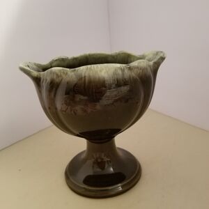 Elegant Green Ceramic Vase